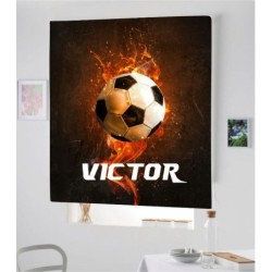 Estores juveniles personalizados Futbol 002