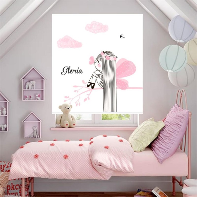 Estores infantiles personalizados Hada Estores infantiles personalizados Hada