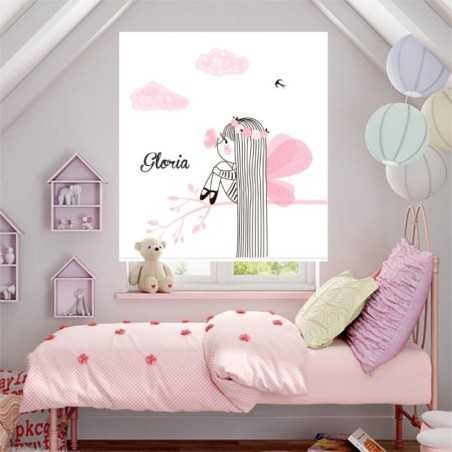 Estores infantiles personalizados Hada