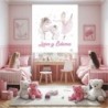  Estores Infantiles Niña Personalizados Bailarina y Unicornio - Estores Infantiles Unicornio- Estores Infantiles habitacion niña