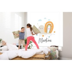  Estores Infantiles Personalizados Caracol- Estores Infantiles Unisex- Estor Infantil Dibujo Caracol-