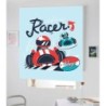  Estores Infantiles Personalizados Racer- Estores infantiles niño dibujo Coches Racing