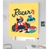  Estores Infantiles Personalizados Racer- Estores infantiles niño dibujo Coches Racing