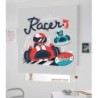  Estores Infantiles Personalizados Racer- Estores infantiles niño dibujo Coches Racing