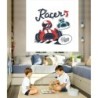  Estores Infantiles Personalizados Racer- Estores infantiles niño dibujo Coches Racing