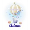  Estores Infantiles Personalizados Globo Niño- Estor infantil Niño Animales- Estor Infantil Cuarto Bebe
