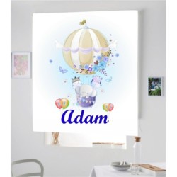  Estores Infantiles Personalizados Globo Niño- Estor infantil Niño Animales- Estor Infantil Cuarto Bebe