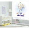  Estores Infantiles Personalizados Globo Niño- Estor infantil Niño Animales- Estor Infantil Cuarto Bebe