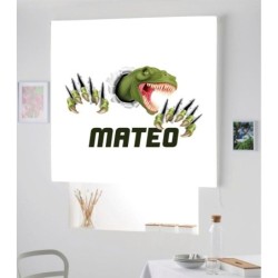 Estores Infantiles Personalizados Dinosaurio Rex 001