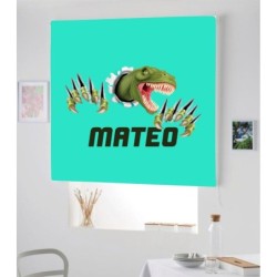  Estores Infantiles Personalizados Dinosaurio Rex 001