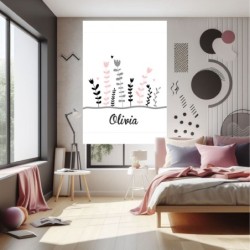 Estores Juveniles Personalizados Estampados Floral 003- Estores Juveniles chicas- Estores estampado Habitación Juvenil Chicas-