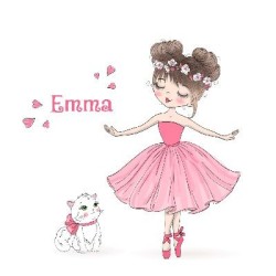  Estores Infantiles Personalizados Bailarina 005