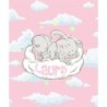  Estores Infantiles Personalizados Elefante Bebe Rosa- Estores infantiles niña - Estores infantiles cuarto bebe
