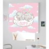  Estores Infantiles Personalizados Elefante Bebe Rosa- Estores infantiles niña - Estores infantiles cuarto bebe