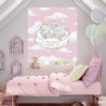  Estores Infantiles Personalizados Elefante Bebe Rosa- Estores infantiles niña - Estores infantiles cuarto bebe