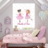  Estores Infantiles Personalizados Bailarinas Hermanas