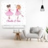  Estores Infantiles Personalizados Bailarinas Hermanas