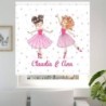  Estores Infantiles Personalizados Bailarinas Hermanas