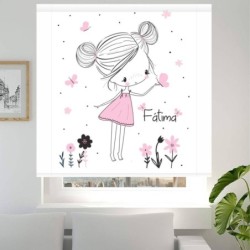  Estores Infantiles Personalizados Iroa Mariposas