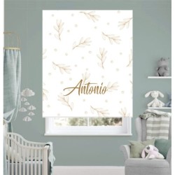  Estores Infantiles Personalizados Niños Estampados Floral 001- Estores infantiles niño- Estores infantiles habitacion bebe