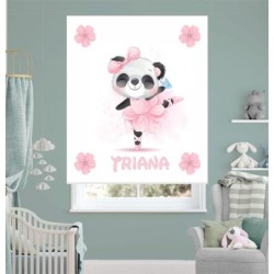 Estores Infantiles Personalizados Panda
