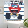  Estores Infantiles Personalizados Coches Monster- Estores Infantiles niño- Estor Infantil dibujo Coche Monster