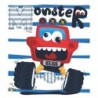  Estores Infantiles Personalizados Coches Monster- Estores Infantiles niño- Estor Infantil dibujo Coche Monster