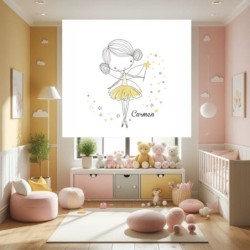  Estores Infantiles Niña Personalizados Iroa Star- Estores Infantiles Estampado estrellas. Estores infantiles habitacion niña.