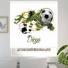  Estor Enrollable Personalizado de Fútbol 020? Diseño Juvenil - Luz Natural y Fácil Instalación  Estores Iroa