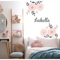Estores juveniles Personalizados estampados Floral 001- Estores Juveniles Chicas- Estor habitación juvenil chica