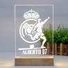 Lámpara LED Personalizada de Fútbol con Nombre | Regalo Infantil