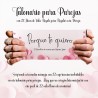 Talonario con Diseño Pareja 25 Val Romántico Y Original — Un diseño especial, para parejas románticas y detallistas