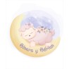 Estor Infantil con Diseño Ovejita Bebe Unisex Ideal Compartida Y Nombr Personalizado — Un diseño delicado y natural, para espaci