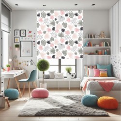 Estor con Diseño O Hoja 548 Adolescent — Un diseño actual, para un toque decorativo único y especial