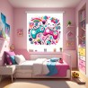 Estor con Diseño Dibujo Mando Play Gamer Gamer Infanti Personalizado — Un diseño increíble, para jóvenes gamers con estilo