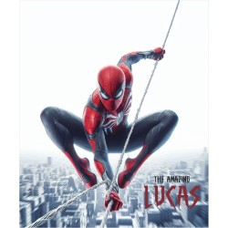 Estor con Diseño Spiderman 001 Dibujo Spiderman Enrollabl Personalizado — Un diseño elegante, para niños llenos de creatividad