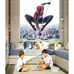 Estor con Diseño Spiderman 001 Dibujo Spiderman Enrollabl Personalizado — Un diseño elegante, para niños llenos de creatividad