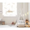 Estor Infantil con Diseño Flor 011 Flor I Personalizado — Un diseño delicado y natural, para espacios llenos de alegría y natura