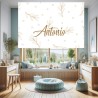 Estor Infantil con Diseño Flor 011 Flor I Personalizado — Un diseño delicado y natural, para espacios llenos de alegría y natura