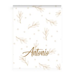 Estor Infantil con Diseño Flor 011 Flor I Personalizado — Un diseño delicado y natural, para espacios llenos de alegría y natura