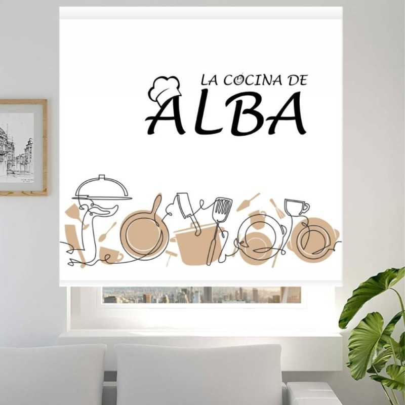 Estor Personalizado Cocina 001 Estor Personalizado Cocina 001
