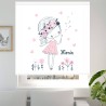 Estor Enrollable Infantil Personalizado con Nombre | Diente de León Niña | Estores Iroa