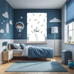 Estor Infantil con Diseño 004 Cuarto Bebe Infan Personalizado — Un diseño alegre y divertido, para decorar habitaciones infantil