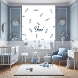 Estor Infantil con Diseño 004 Cuarto Bebe Infan Personalizado — Un diseño alegre y divertido, para decorar habitaciones infantil