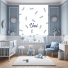 Estor Infantil con Diseño 004 Cuarto Bebe Infan Personalizado — Un diseño alegre y divertido, para decorar habitaciones infantil