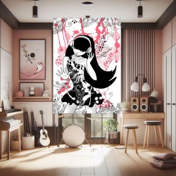 Estor Juvenil con Diseño Music 005 Dormitorio Juve — Un diseño innovador, para espacios con espíritu joven y moderno