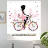 Estor Juvenil con Diseño Bicicleta 105 Bicicleta Enrollabl — Un diseño exuberante y natural, para espacios llenos de alegría y n
