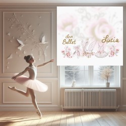 Estor con Diseño Ballet Rosa Ballet N Personalizado — Un diseño natural, para espacios llenos de alegría y naturaleza