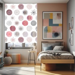 Estor Juvenil con Diseño Circulo 009 Ju — Un diseño encantador y natural, para espacios llenos de alegría y naturaleza