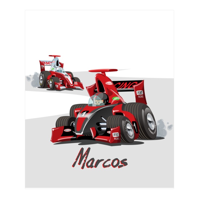 Estor Infantil con Diseño Coche Formula Uno 001 Coche Formula Uno P Personalizado — Un diseño fantástico y divertido, para futur